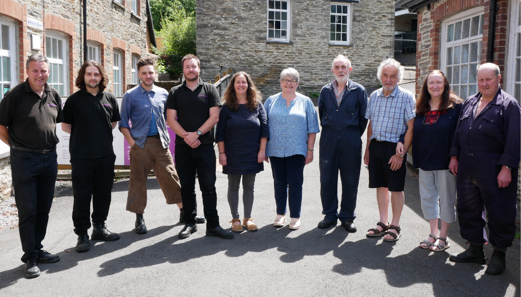 National Wool Museum and Melin Teifi Staff