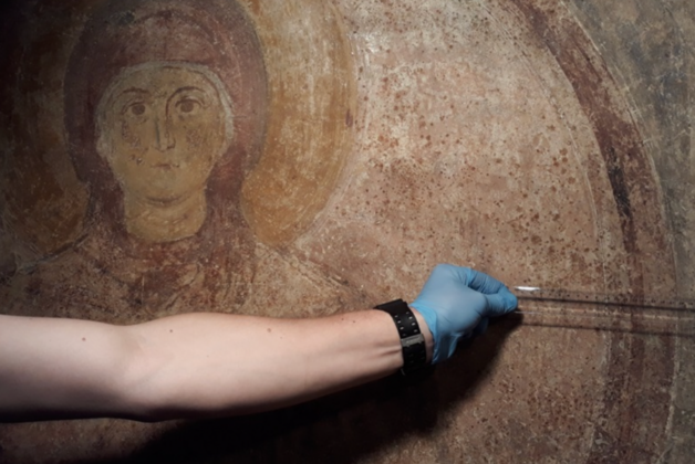 Researchers from Ukraine and Natural History Museum collaborate to save Kyiv artworks