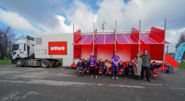 The Art Explora Mobile Museum in collaboration with Tate and Mumo (Peter Byrne PA Wire)
