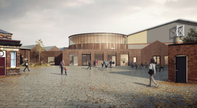 A design for The Central Hall at National Railway Museum (Feilden Fowles)