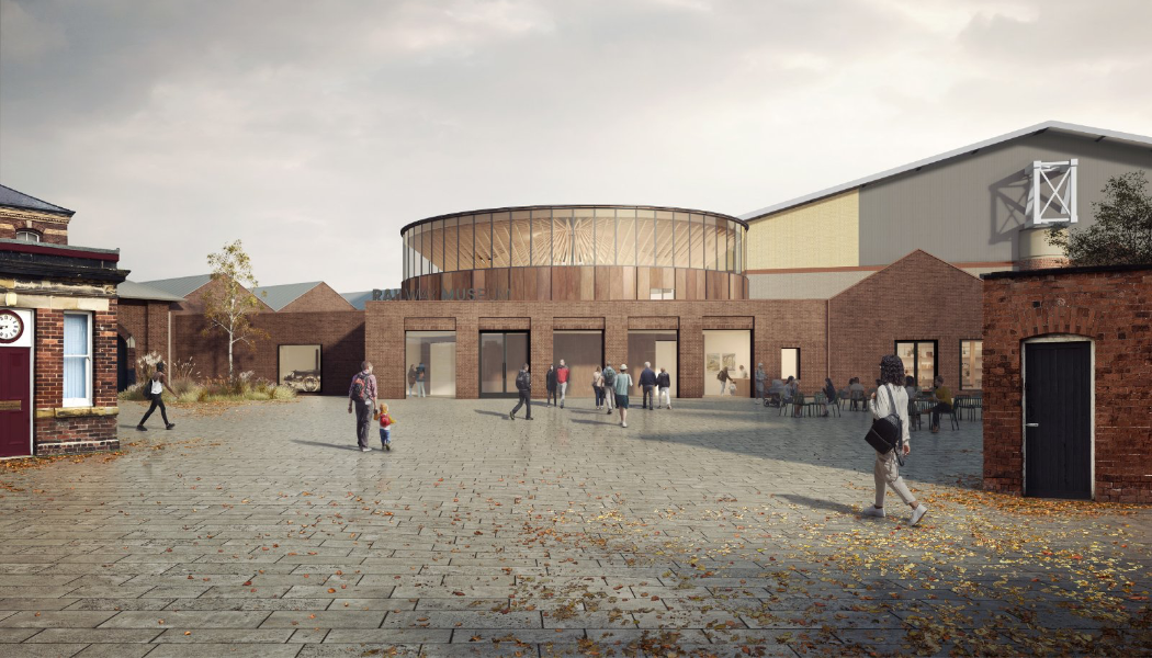 A design for The Central Hall at National Railway Museum (Feilden Fowles)
