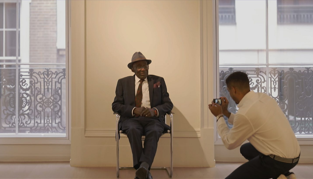 Sitter Delisser Bernard and artist Honor Titus