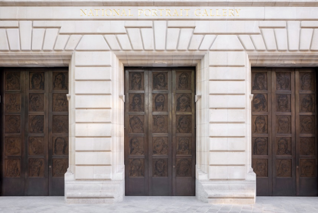 ​​Tracy Emin commission added  to the doors of the National Portrait Gallery