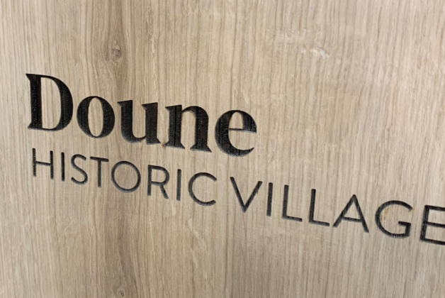 External signage from Leach leads the way at popular Scottish heritage site