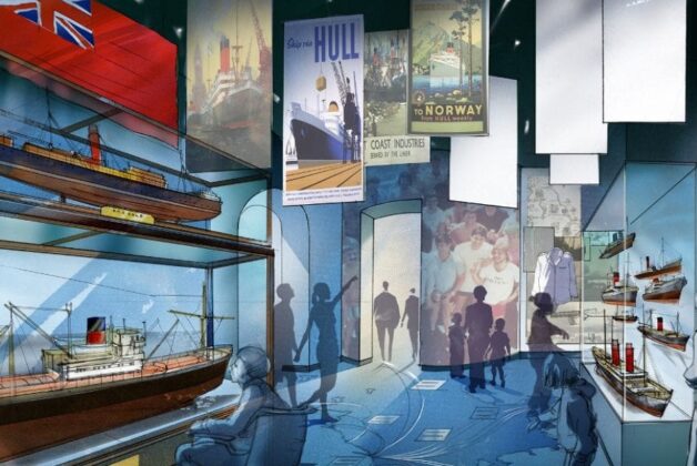 Marcon Anchored for Hull Maritime Museum Fit-Out