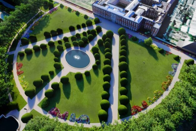 Hampton Court Palace garden redesign creates national flower collection 