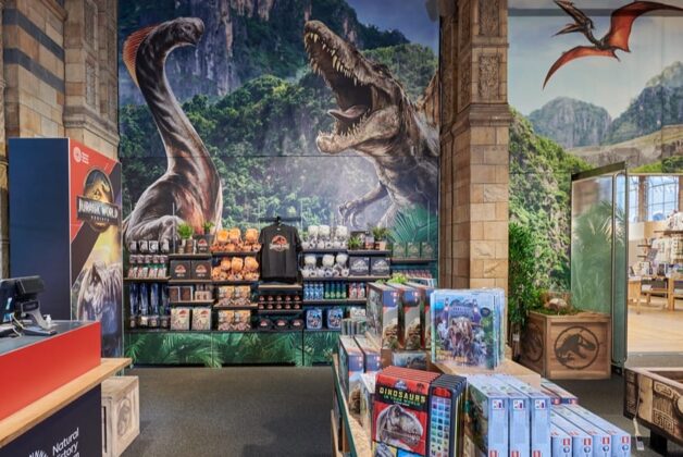 Natural History Museum and Universal Studios partner on Jurassic World shop