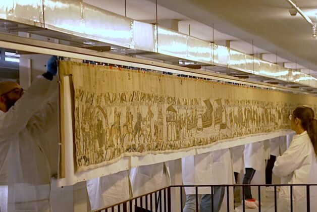 New look inside Bayeux Tapestry move reveals operation scale