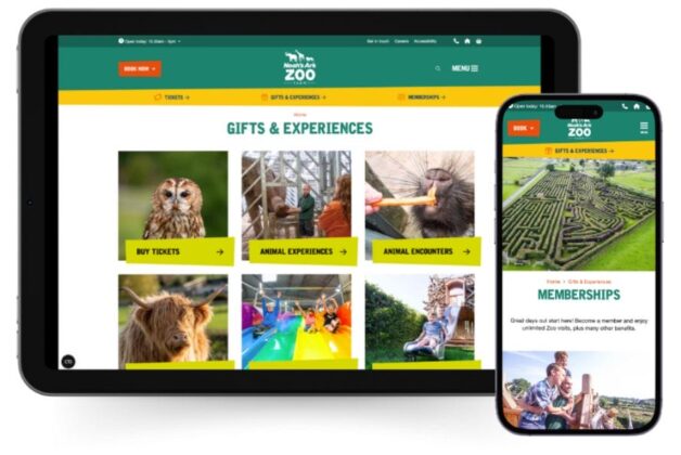 Noah’s Ark Zoo Farm: A New Digital Home to Drive Visitor Engagement