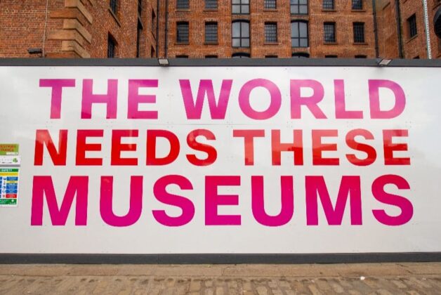 Leach Transforms Maritime Museum redevelopment site with large-format print